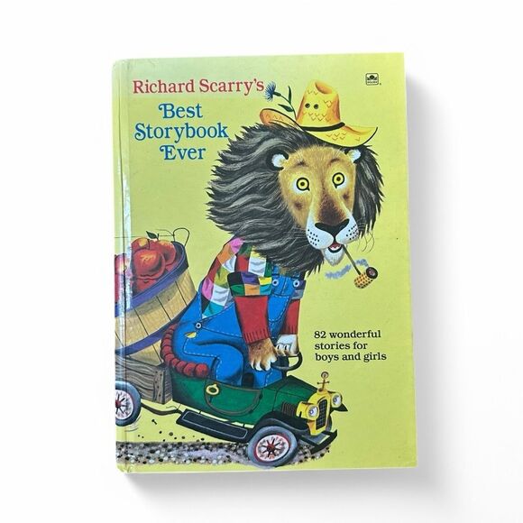 Richard Scarry’s Best Storybook Ever 1992 Hardcover Children’s Classic - Picture 1 of 8